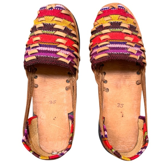 Authentic Guatemalan sandals huaraches - Picture 1 of 5